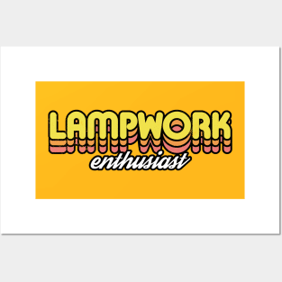 Retro Lampwork Enthusiast Posters and Art